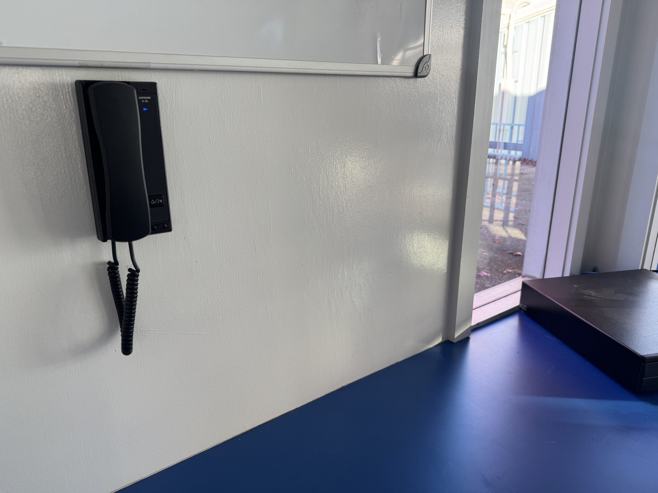 Aiphone IX IXG Series handset answering station at Waldameer