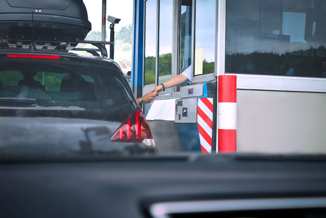 Toll booth