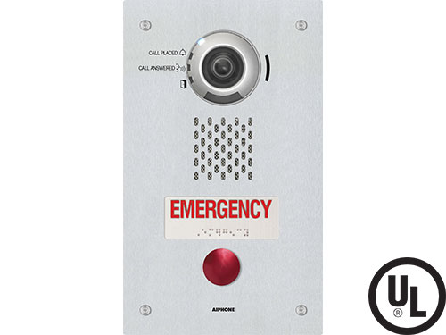 IX Series - IX-DVF-RA is SIP Compatible IP Video Emergency Station