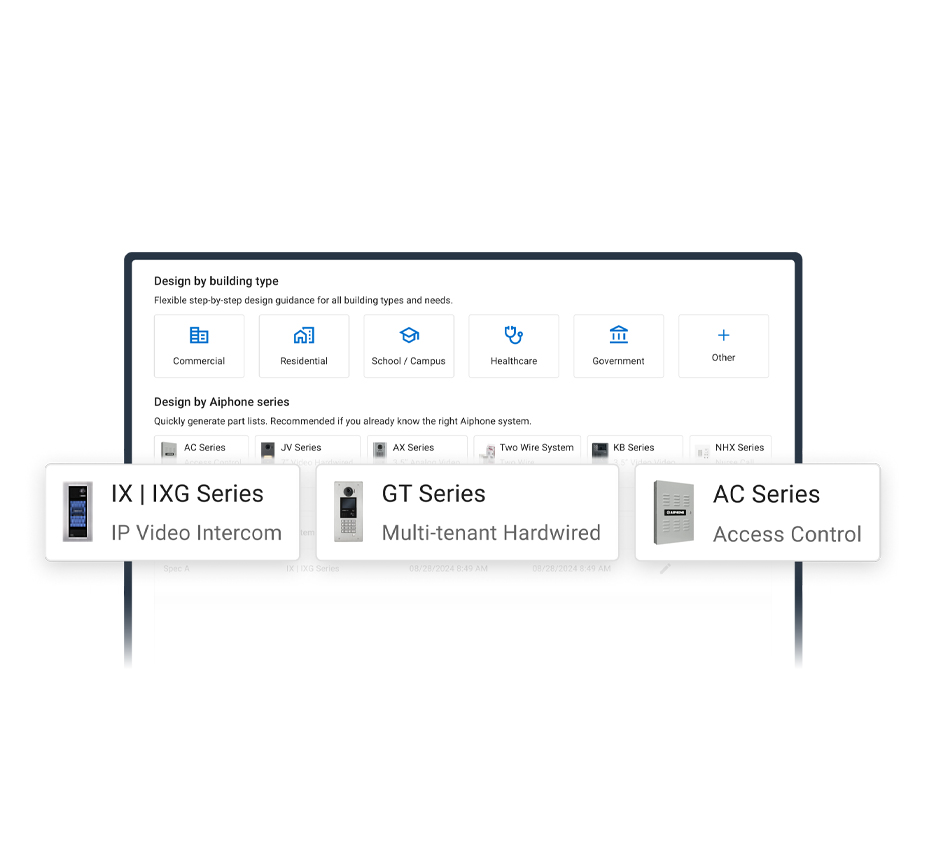 QuikSpec on AiphoneCloud
